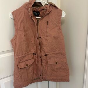 Lovetree fleece vest salmon pink Size Large